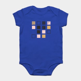 Minimalistic square design Baby Bodysuit